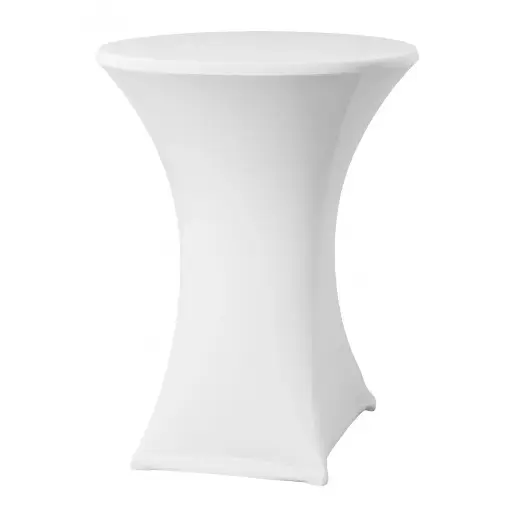 Receptietafel met topcover wit